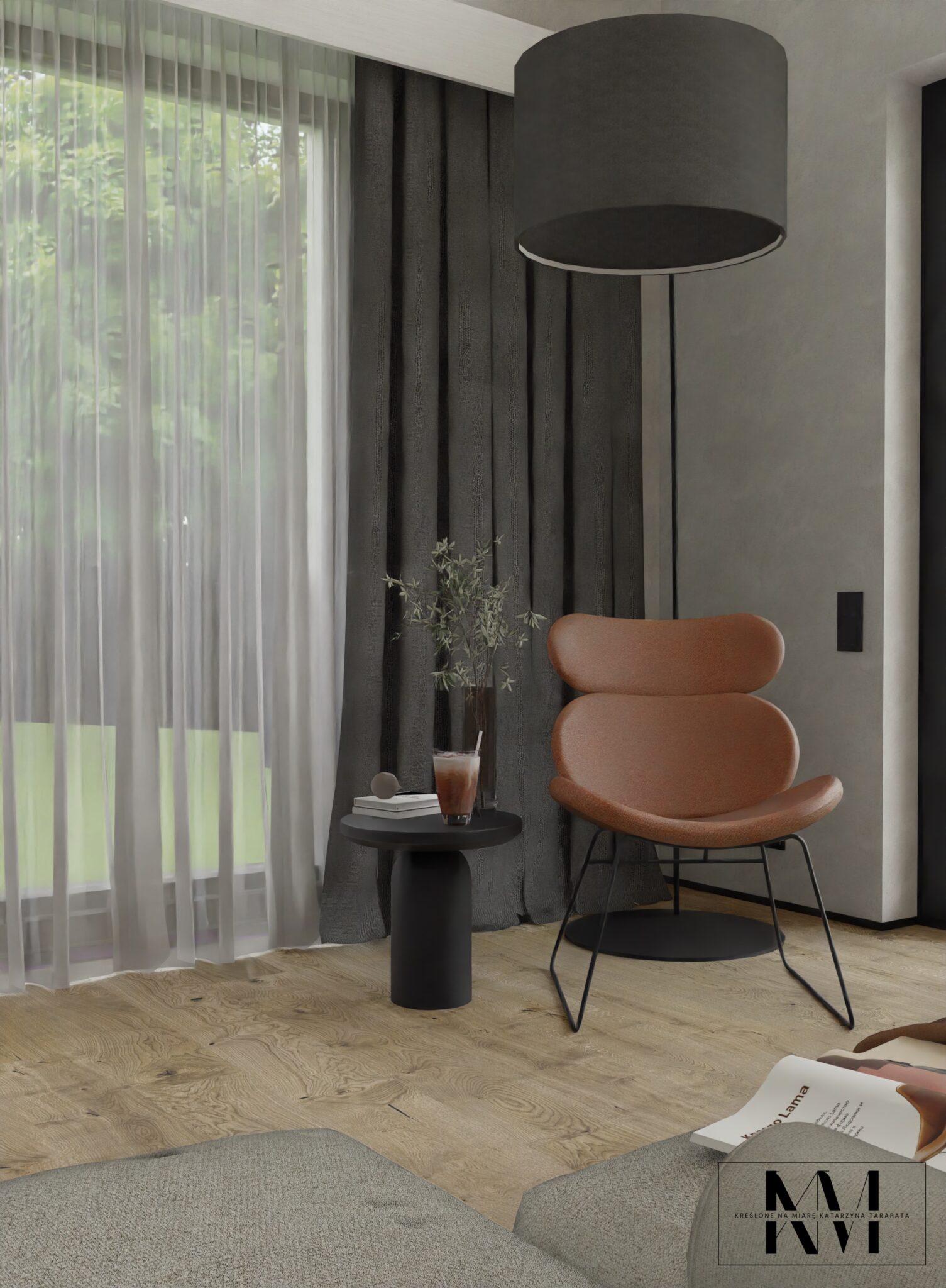 Salon w stylu nowoczesnym